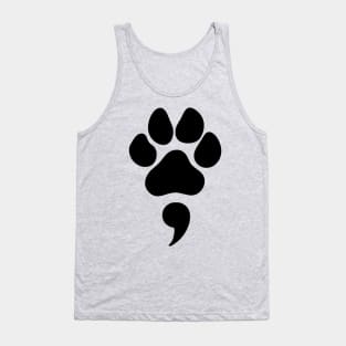 Keep Going Paw Print Tank Top